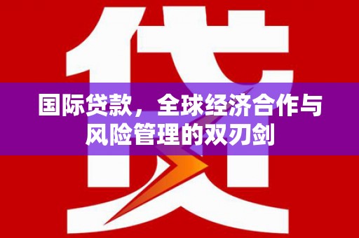 鹤峰国际贷款，全球经济合作与风险管理的双刃剑