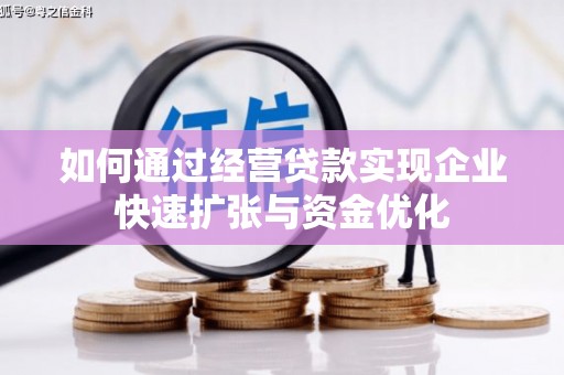 鹤峰如何通过经营贷款实现企业快速扩张与资金优化