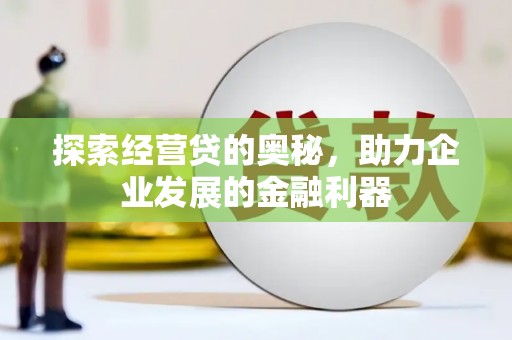 鹤峰探索经营贷的奥秘，助力企业发展的金融利器