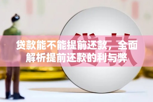 鹤峰贷款能不能提前还款，全面解析提前还款的利与弊