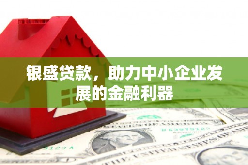 鹤峰银盛贷款，助力中小企业发展的金融利器