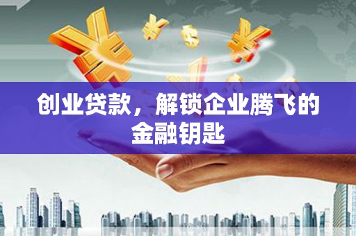 鹤峰创业贷款，解锁企业腾飞的金融钥匙